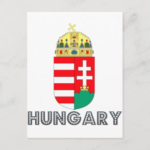 Carte Postale Emblème hongrois