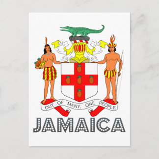 Carte Postale Emblème jamaïcain