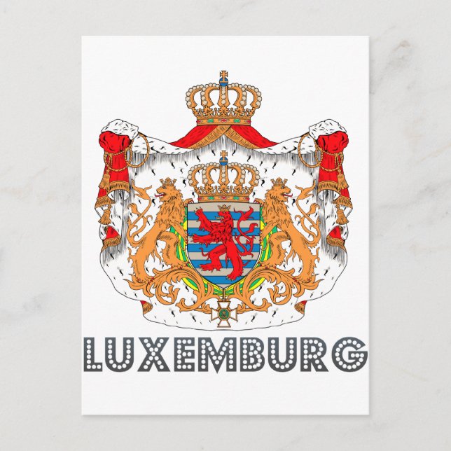 Carte Postale Emblème luxembourgeois (Devant)