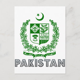 Carte Postale Emblème pakistanais
