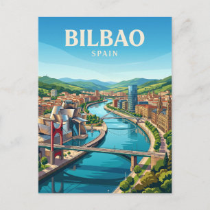 Carte Postale Embouchure de Bilbao Espagne