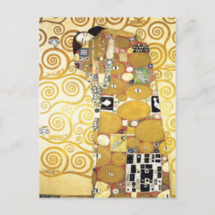 Carte Postale Embrassade de Gustav Klimt, peinture, motif, œuvre