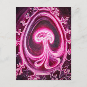 Carte Postale Embryo avec placenta