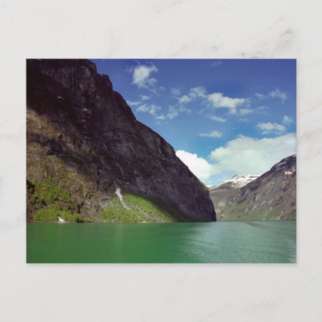 Carte postale Emerald Fjord Dream (Devant)
