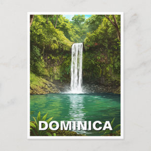 Carte Postale Emerald Pool Dominica