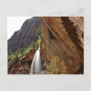 Carte Postale Emerald Pool Falls III du Parc national de Zion