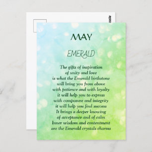 Carte Postale Émeraude 