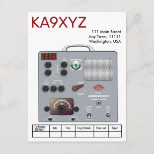 Carte Postale Émetteur-récepteur de radio amateur Gonset Communi