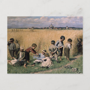 Carte Postale Emile Claus - En route pour l'école