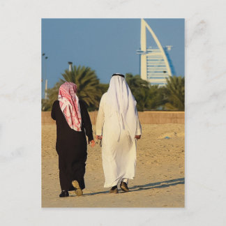 Carte Postale Emirate Dubai Burj al Arab Sheikh beach emirati