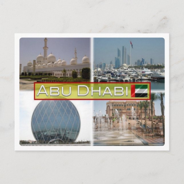 Carte Postale Émirats arabes unis - Abou Dhabi - (Devant)