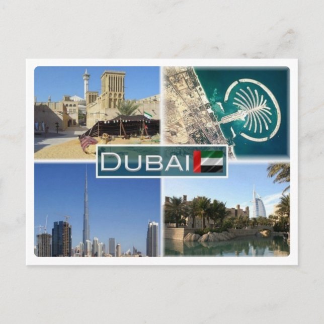 Carte Postale Émirats arabes unis - Dubaï - (Devant)
