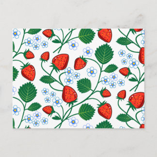 Carte Postale Emma Janeway Fraises