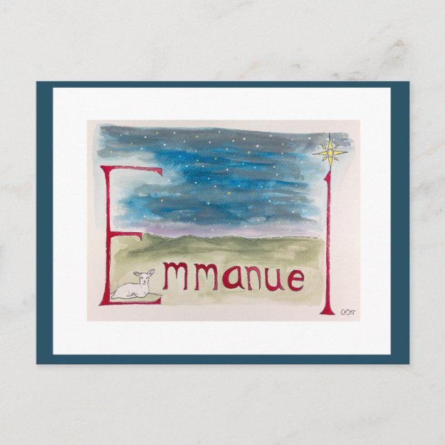Carte Postale Emmanuel (Devant)