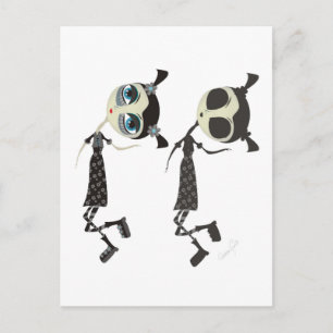 Carte Postale Emo Me et My Emo Shadow