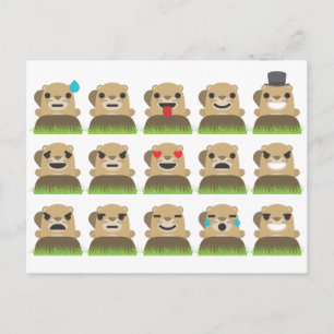 Carte Postale emojis