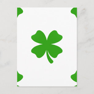 Carte Postale émoticône st patrick