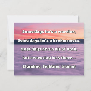 Carte Postale Empath Strength Positive Citation Encouragement