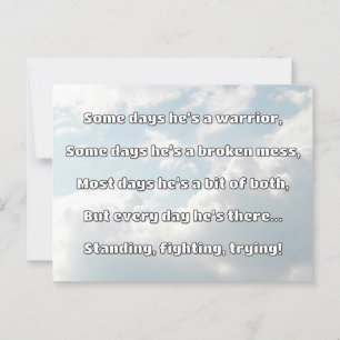 Carte Postale Empath Strength Positive Citation Encouragement
