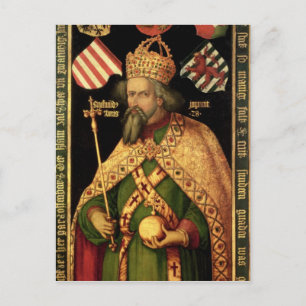 Carte Postale Empereur Sigismund, Saint Empereur Romain