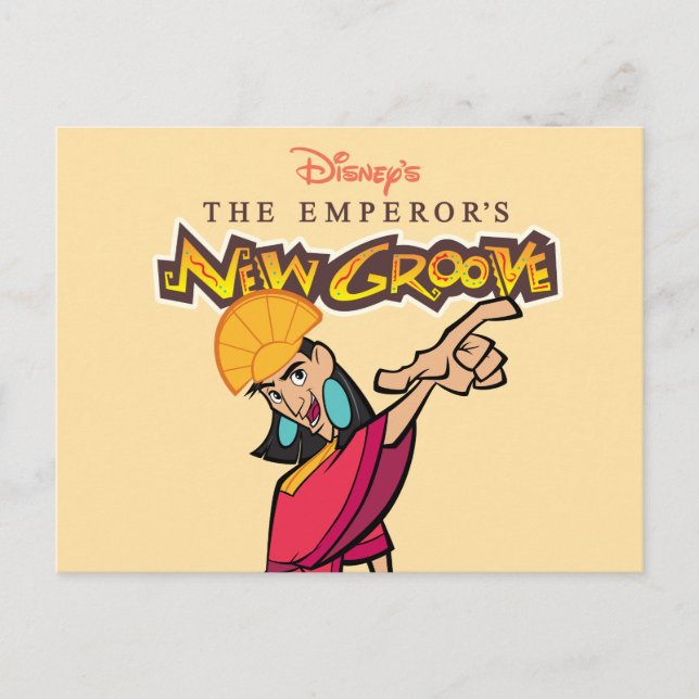 Carte Postale Emperor's New Groove Kuzco (Devant)