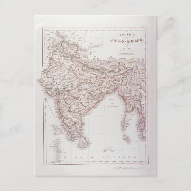 Carte Postale Empire anglo-indien (Devant)