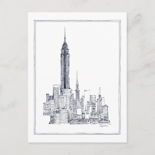 Carte Postale Empire State