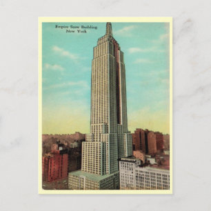 Carte Postale Empire State Building 1930