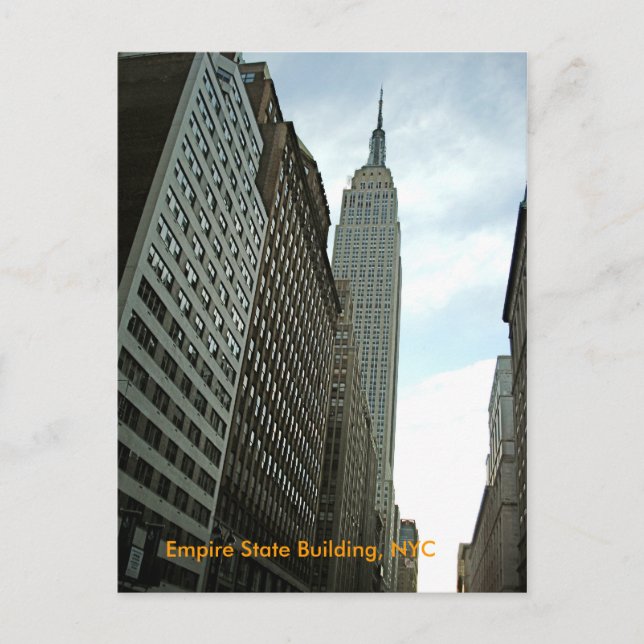 Carte Postale Empire State Building, New York (Devant)
