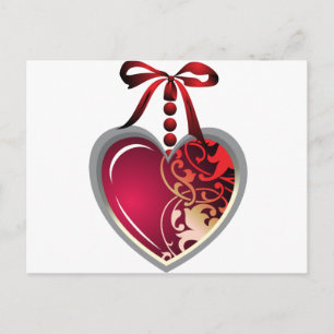 Carte Postale Emplacement du coeur