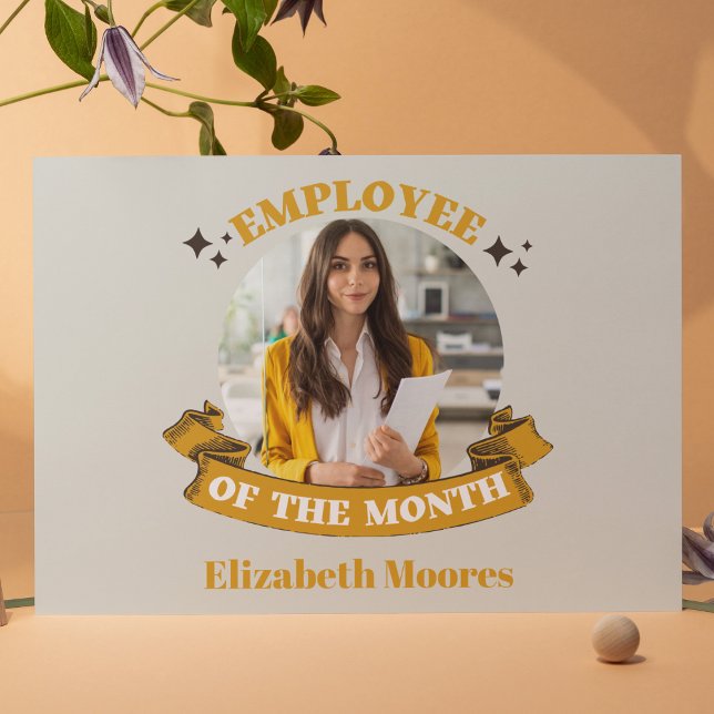 Carte Postale Employé Du Mois (Créateur téléchargé)