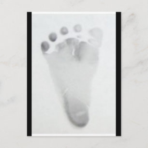 Carte Postale Empreinte bébé