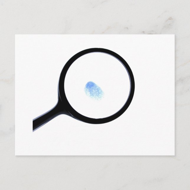 Carte Postale Empreinte CSI (Devant)