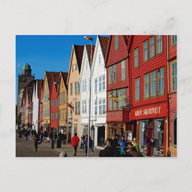 Carte postale en bois tordue de trésor (Devant)