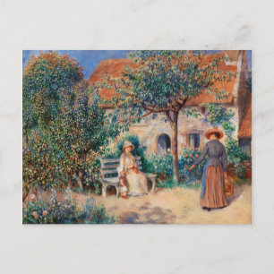 Carte Postale En Bretagne par Renoir Impressionist Painting