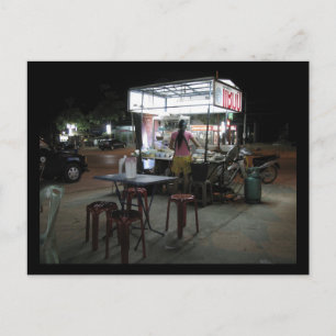 Carte postale - En-cas nocturne