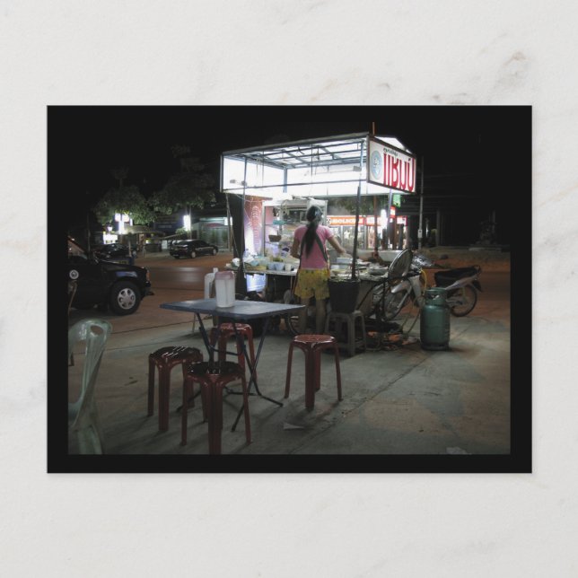 Carte postale - En-cas nocturne (Devant)