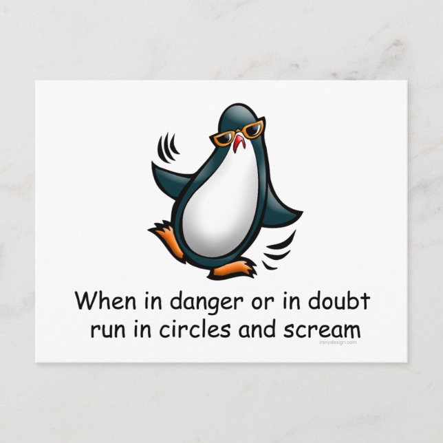 Carte Postale En danger ou en doute (Devant)