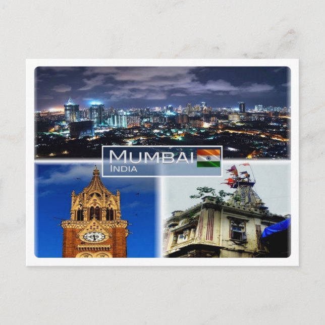 Carte Postale EN Inde - Mumbai Bombay - (Devant)
