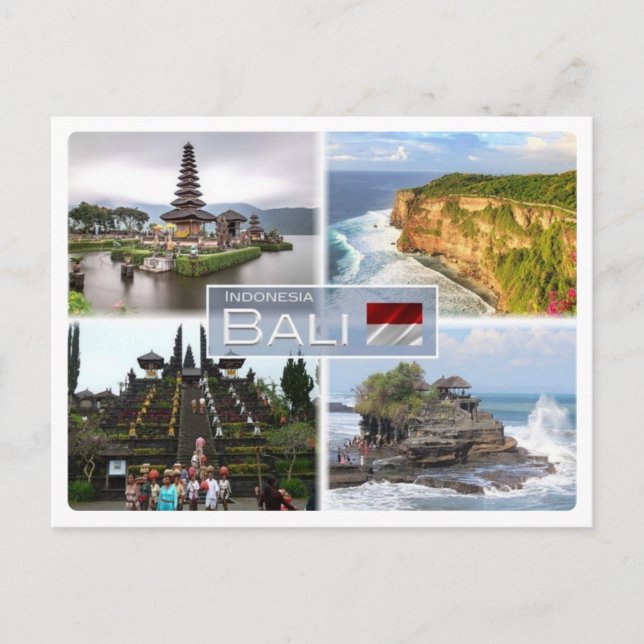 Carte Postale EN Indonésie - Balil - (Devant)