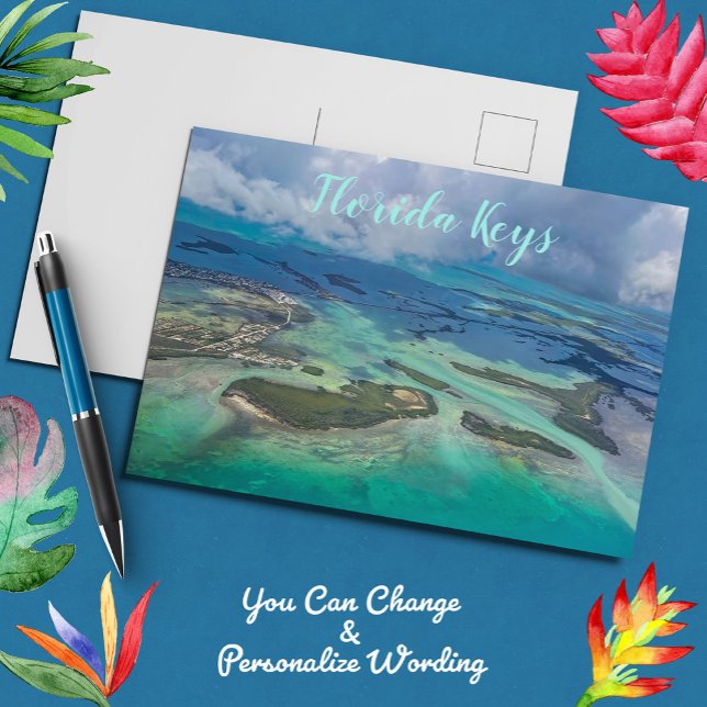 Carte Postale En L'Air Au-Dessus De Key West Florida (Créateur téléchargé)