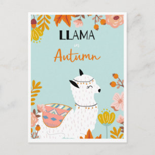 Carte postale en lama