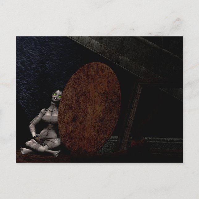 Carte Postale En lambeaux et abandonné (Devant)