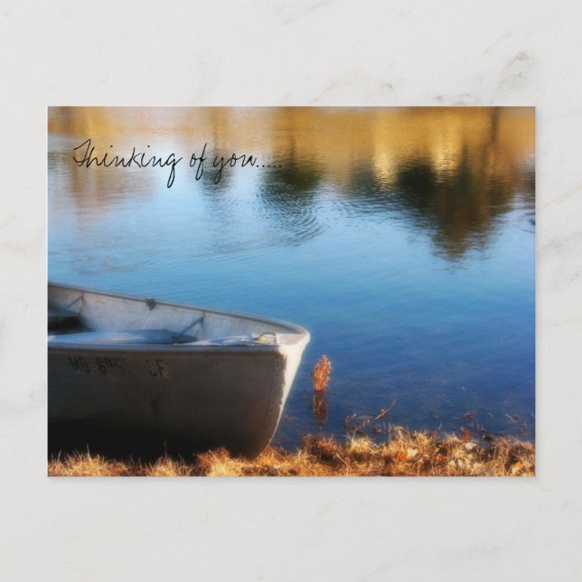 Carte Postale En pensant à toi..... (Devant)