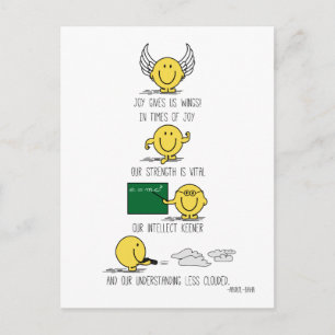 Carte Postale En temps de joie M. Happy PostCard