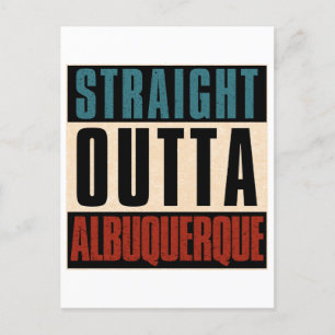 Carte Postale En-Tête Albuquerque Nouveau-Mexique NM