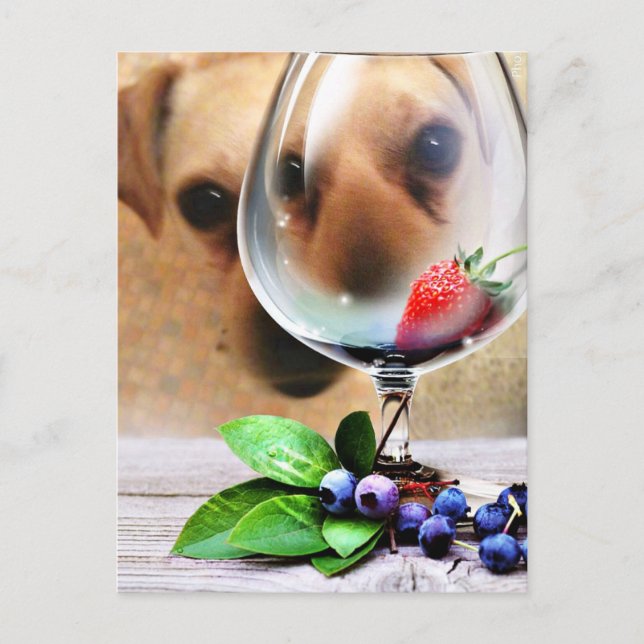 Carte Postale En vous pensant_ (Devant)