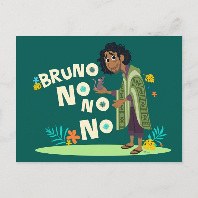 Carte Postale Encanto | Bruno Non Non Non (Devant)