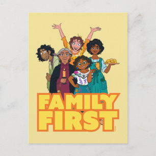 Carte Postale Encanto Famille Madrigal - La famille d'abord