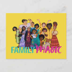 Carte Postale Encanto Famille Madrigal - Magie familiale